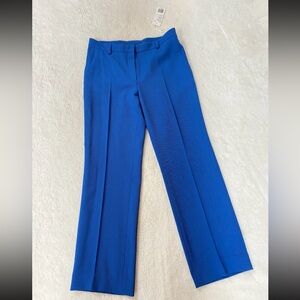 Akris Punto Womens Size 6 Blue Mikko Virgin Wool Trouser Pants Business Dress